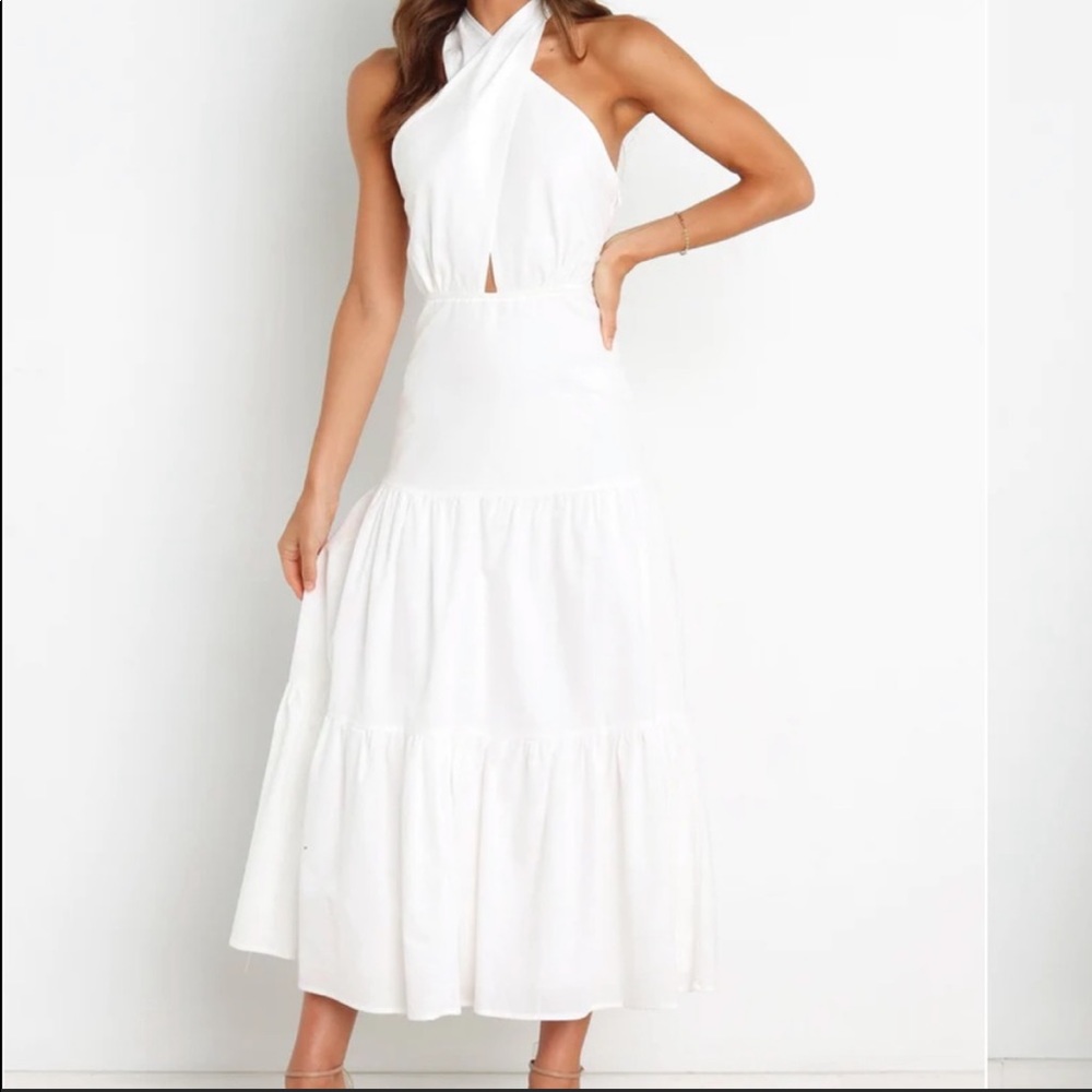 Petal & Pup Emily Dress - White